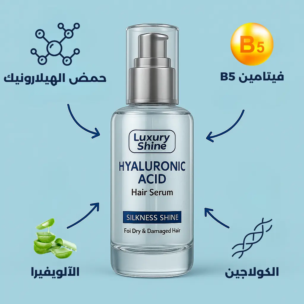 مكونات سيروم الشعر Luxury Shine