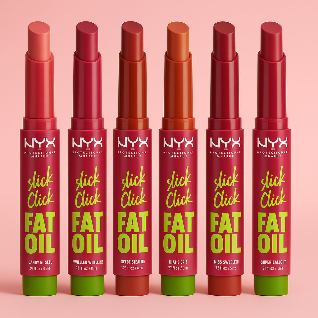 ألوان ClickLip الستّة