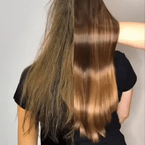 تطبيق المايونيز على الشعر