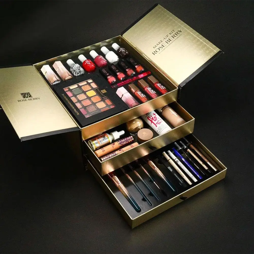 Rose Berry Golden Beauty Box